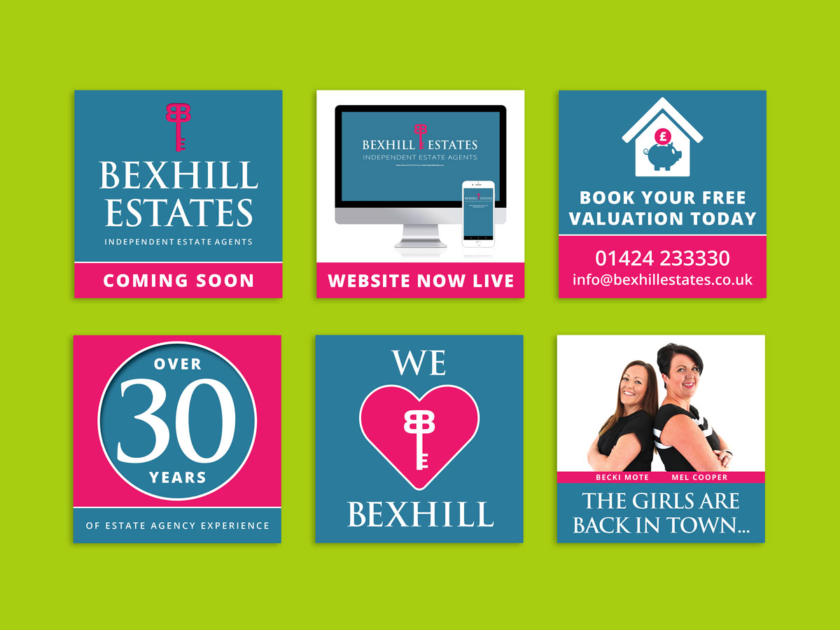 Estate Agent Social Media Graphics